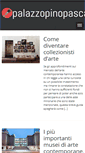 Mobile Screenshot of palazzopinopascali.it